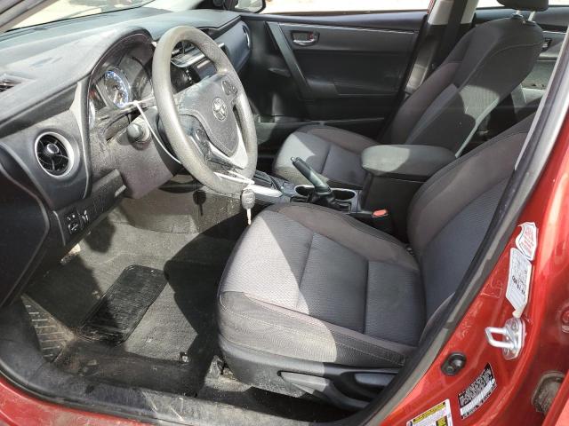 5YFBURHE3JP765566 - 2018 TOYOTA COROLLA L 红色 照片 7