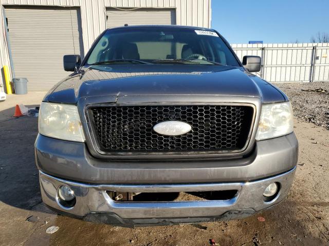 1FTPW12V76FB74813 - 2006 FORD F150 SUPERCREW GRAY photo 5