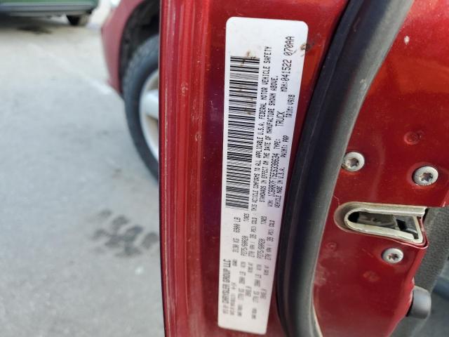 1C6RR7FT5ES338634 - 2014 RAM 1500 ST BURGUNDY photo 14