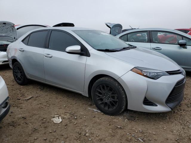 5YFBURHE6HP647182 - 2017 TOYOTA COROLLA L SILVER photo 4