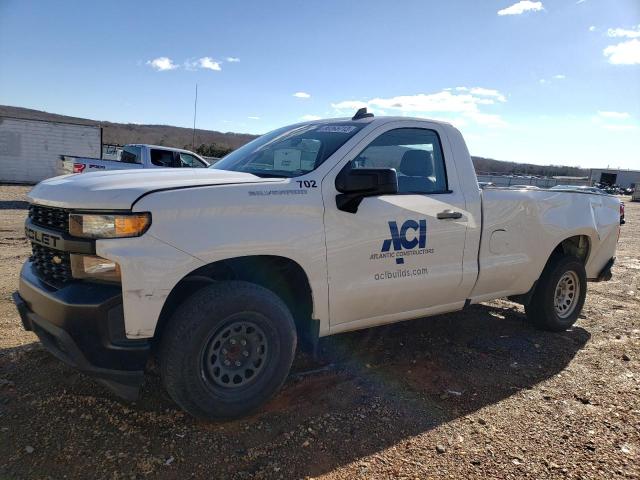 3GCNWAEH0LG346672 - 2020 CHEVROLET SILVERADO C1500 WHITE photo 1