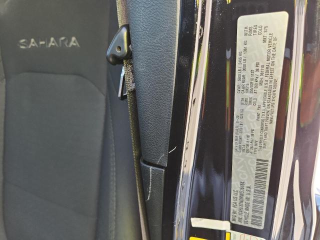 1C4HJXEN0MW516164 - 2021 JEEP WRANGLER U SAHARA BLACK photo 12