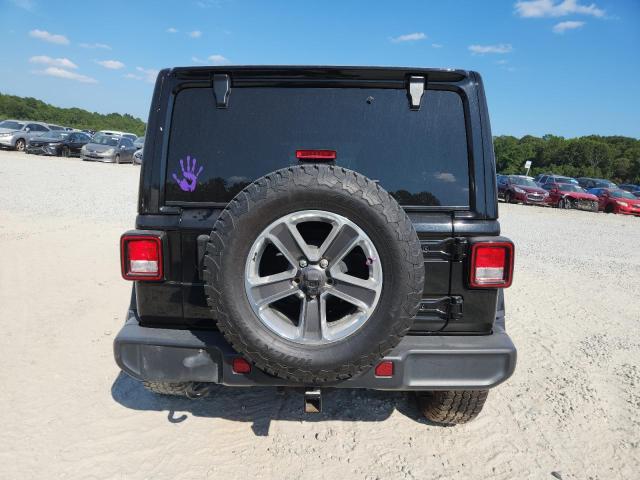 1C4HJXEN0MW516164 - 2021 JEEP WRANGLER U SAHARA BLACK photo 6