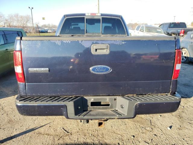 1FTPX14575NA69736 - 2005 FORD F150 BLUE photo 6