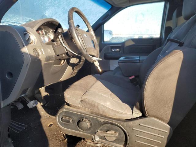 1FTPX14575NA69736 - 2005 FORD F150 BLUE photo 7