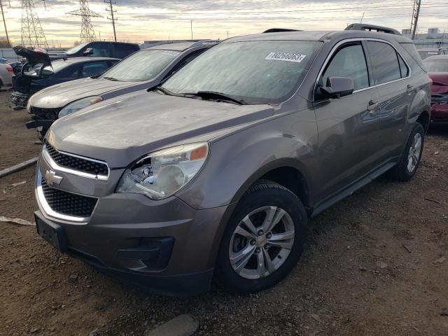 2CNFLEEW4A6338761 - 2010 CHEVROLET EQUINOX LT GRAY photo 1