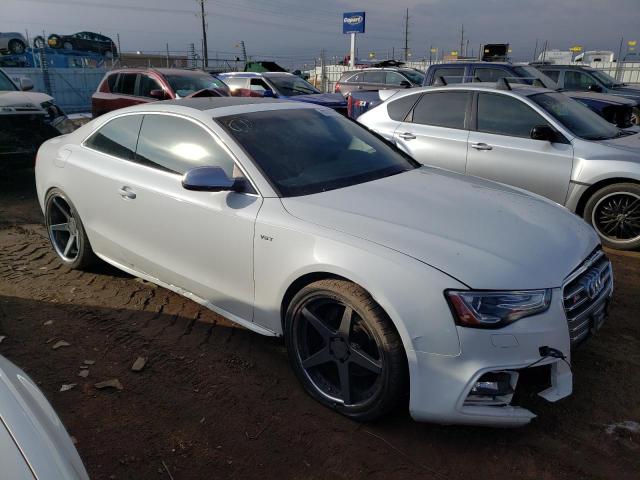 WAUCGAFRXDA062457 - 2013 AUDI S5 PREMIUM PLUS თეთრი ფოტო 4