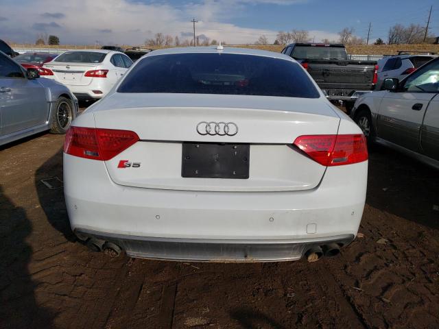 WAUCGAFRXDA062457 - 2013 AUDI S5 PREMIUM PLUS WHITE photo 6