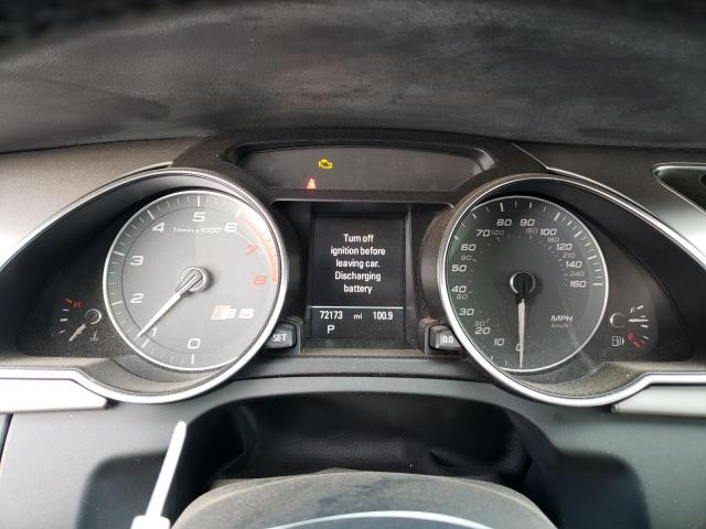 WAUCGAFRXDA062457 - 2013 AUDI S5 PREMIUM PLUS თეთრი ფოტო 9