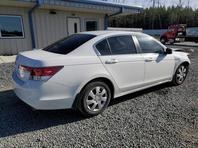 1HGCP2F3XCA030337 - 2012 HONDA ACCORD LX WHITE photo 3