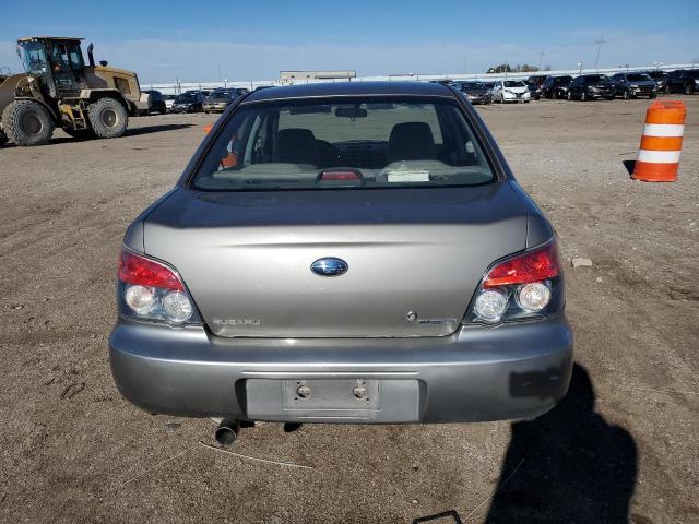 JF1GD67696H509746 - 2006 SUBARU IMPREZA 2.5I GRAY photo 6