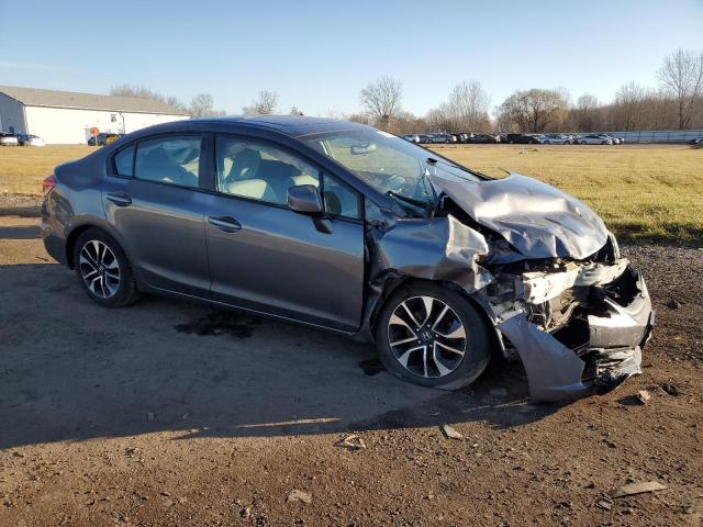 19XFB2F91DE016775 - 2013 HONDA CIVIC EXL GRAY photo 4