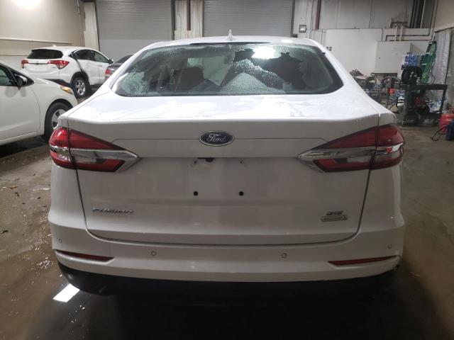 3FA6P0HD9LR223449 - 2020 FORD FUSION SE WHITE photo 6