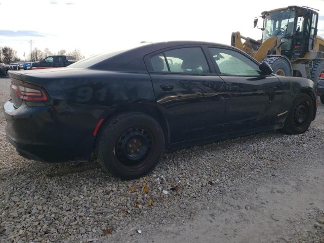 2C3CDXKT0KH582377 - 2019 DODGE CHARGER POLICE BLACK photo 3