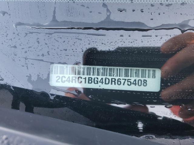 2C4RC1BG4DR675408 - 2013 CHRYSLER TOWN & COU TOURING BLACK photo 13