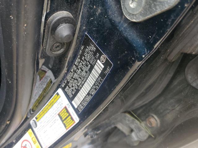 4T1B11HK4KU703237 - 2019 TOYOTA CAMRY L 蓝色 照片 12