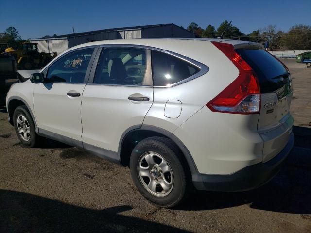 5J6RM3H30EL020728 - 2014 HONDA CR-V LX WHITE photo 2