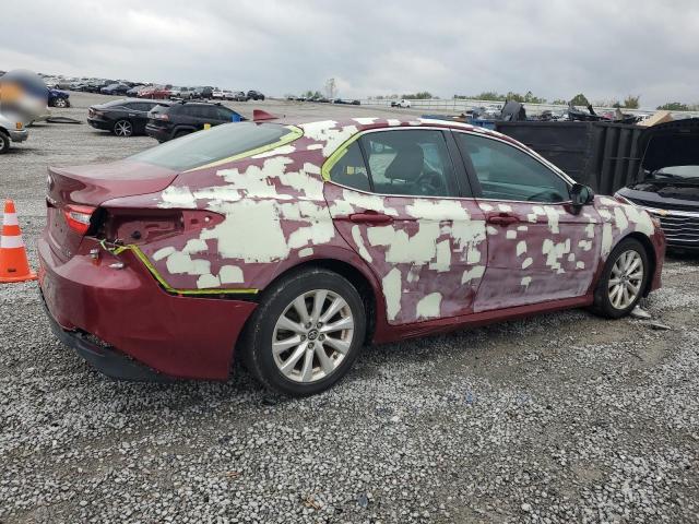 4T1C11AK1LU348639 - 2020 TOYOTA CAMRY LE BURGUNDY photo 3