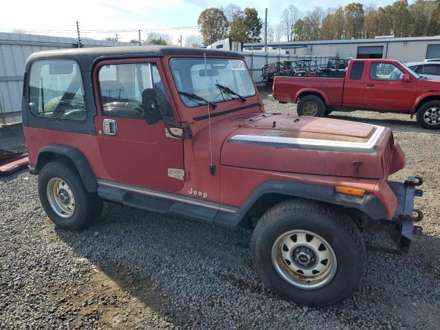 2BCCL81K3HB511278 - 1987 JEEP WRANGLER SPORT RED photo 4