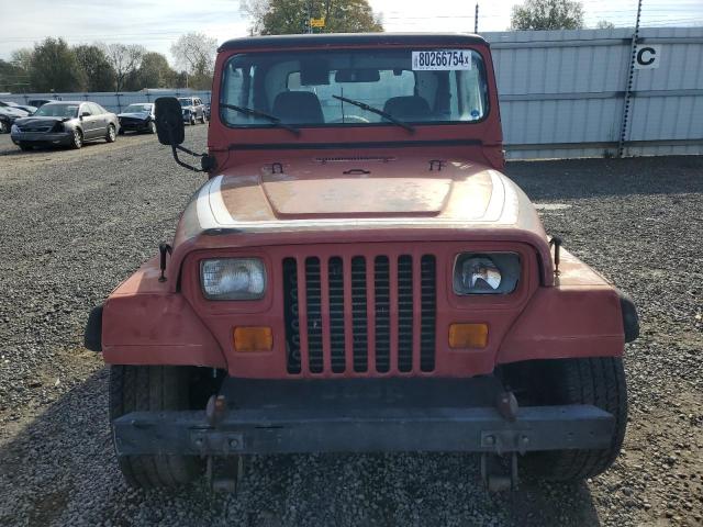 2BCCL81K3HB511278 - 1987 JEEP WRANGLER SPORT RED photo 5