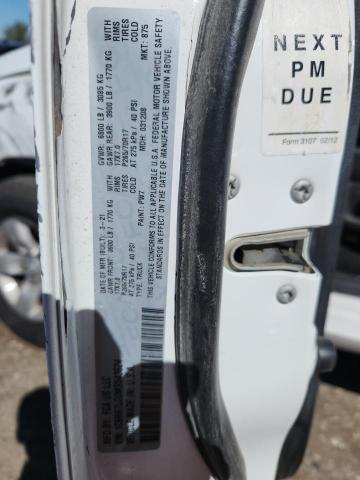 1C6RR7LG0MS543624 - 2021 RAM 1500 CLASSIC SLT Blanco foto 12