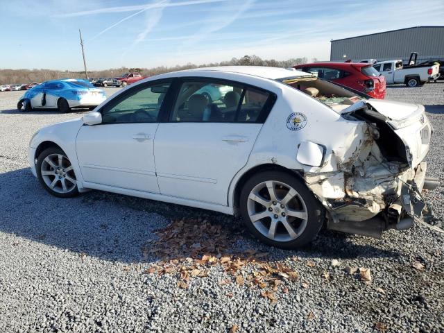 1N4BA41E78C837626 - 2008 NISSAN MAXIMA SE WHITE photo 2