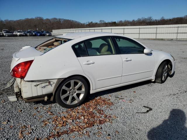 1N4BA41E78C837626 - 2008 NISSAN MAXIMA SE WHITE photo 3