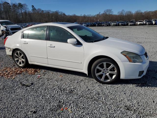 1N4BA41E78C837626 - 2008 NISSAN MAXIMA SE WHITE photo 4