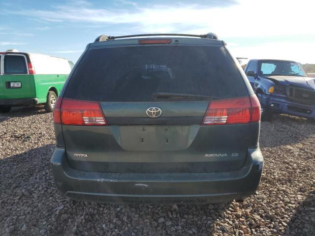 5TDZA23C75S277920 - 2005 TOYOTA SIENNA CE GREEN photo 6