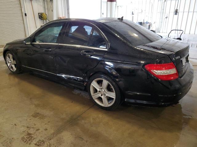 WDDGF8BB4AR093778 - 2010 MERCEDES-BENZ C 300 4MATIC BLACK photo 2