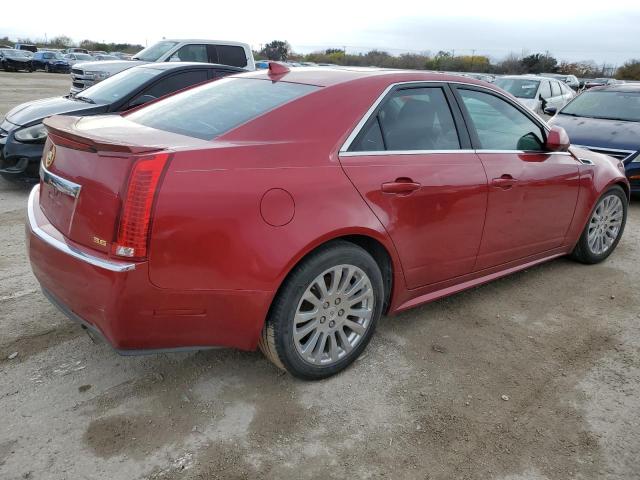 1G6DP5ED6B0111518 - 2011 CADILLAC CTS PREMIUM COLLECTION RED photo 3