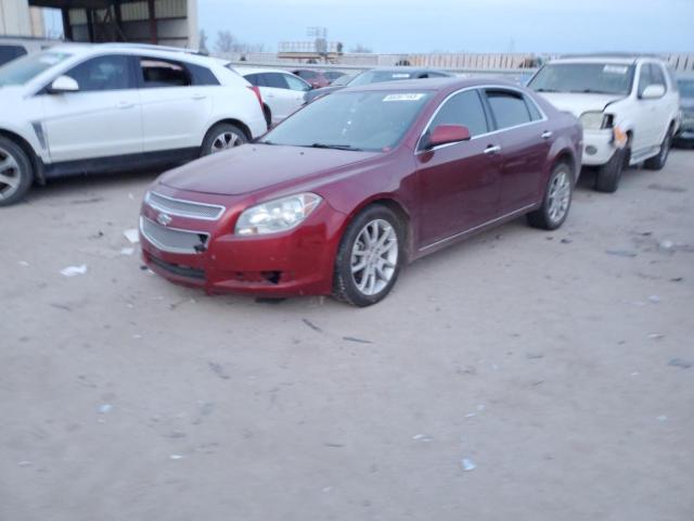 1G1ZE5E13BF191641 - 2011 CHEVROLET MALIBU LTZ მუქწითელი ფოტო 1