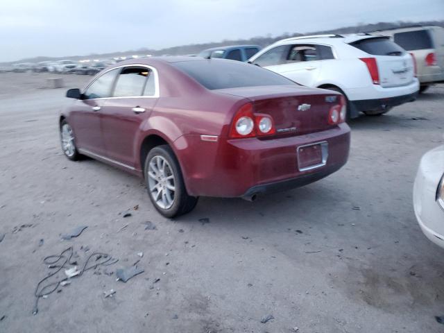 1G1ZE5E13BF191641 - 2011 CHEVROLET MALIBU LTZ MAROON photo 2