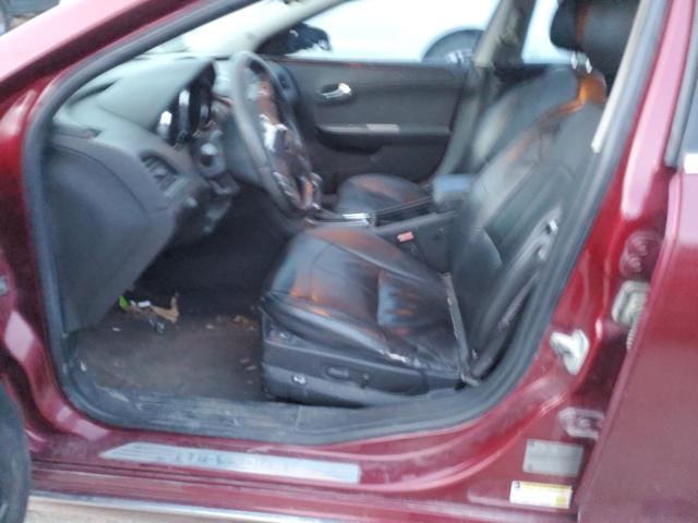 1G1ZE5E13BF191641 - 2011 CHEVROLET MALIBU LTZ მუქწითელი ფოტო 7