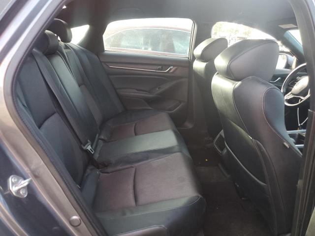 1HGCV1E30JA025503 - 2018 HONDA ACCORD SPORT GRAY photo 10