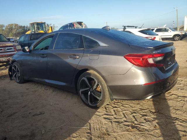 1HGCV1E30JA025503 - 2018 HONDA ACCORD SPORT GRAY photo 2