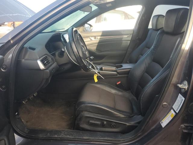 1HGCV1E30JA025503 - 2018 HONDA ACCORD SPORT GRAY photo 7