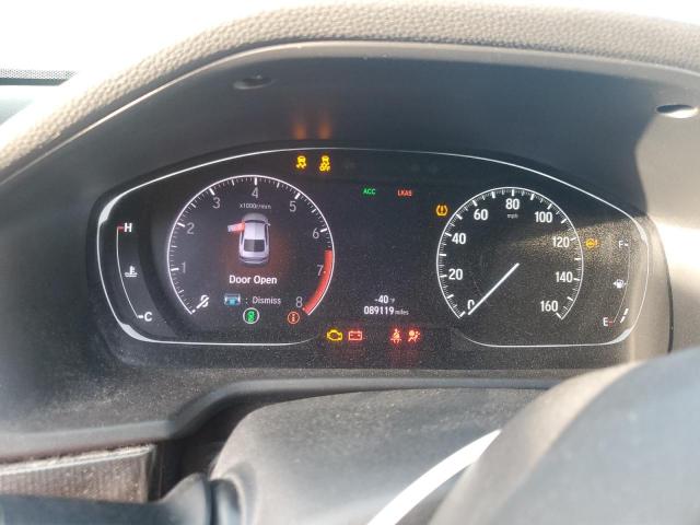 1HGCV1E30JA025503 - 2018 HONDA ACCORD SPORT GRAY photo 9