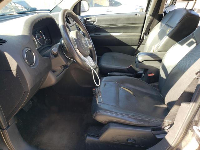 1C4NJDCB4ED530138 - 2014 JEEP COMPASS LIMITED BLACK photo 7