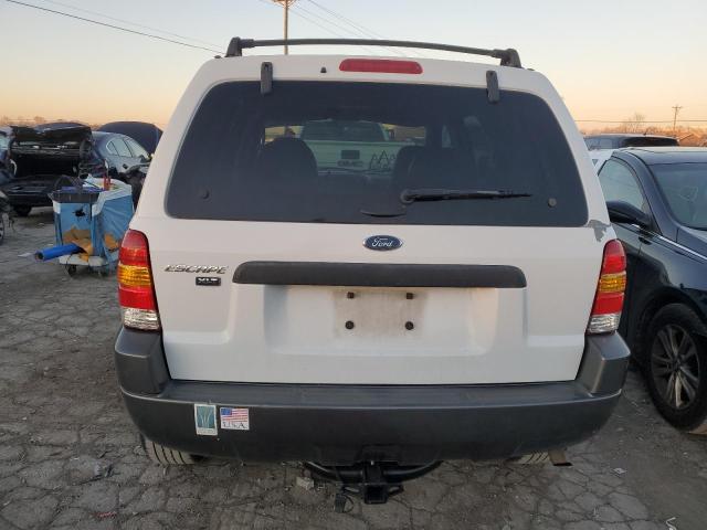 1FMYU03193KC16803 - 2003 FORD ESCAPE XLT WHITE photo 6