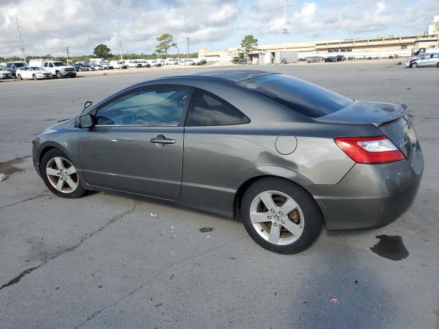 2HGFG12856H507223 - 2006 HONDA CIVIC EX GRAY photo 2