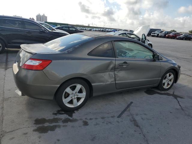 2HGFG12856H507223 - 2006 HONDA CIVIC EX GRAY photo 3