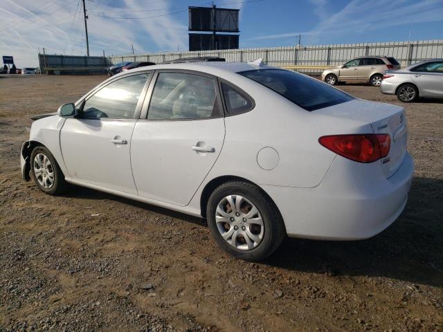 KMHDU46D29U745521 - 2009 HYUNDAI ELANTRA GLS WHITE photo 2