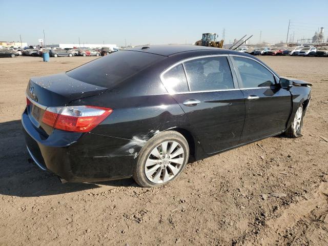 1HGCR2F88DA093699 - 2013 HONDA ACCORD EXL BLACK photo 3