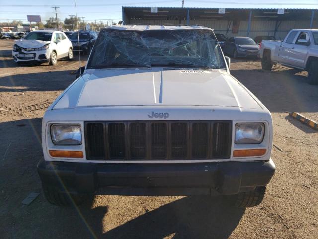 1J4FF48S6YL177968 - 2000 JEEP CHEROKEE SPORT WHITE photo 5