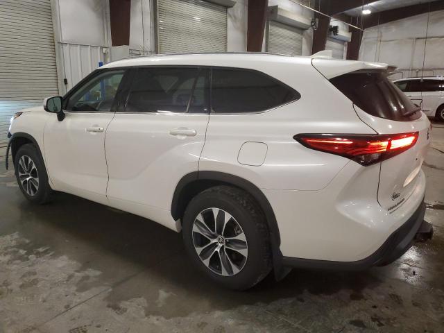 5TDGZRBH6MS076093 - 2021 TOYOTA HIGHLANDER XLE თეთრი ფოტო 2
