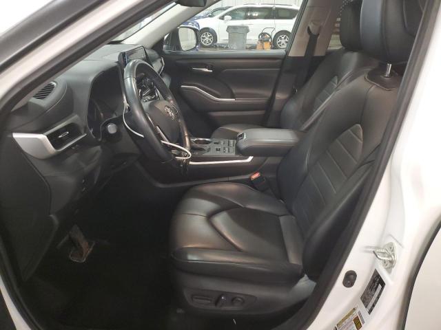 5TDGZRBH6MS076093 - 2021 TOYOTA HIGHLANDER XLE თეთრი ფოტო 7