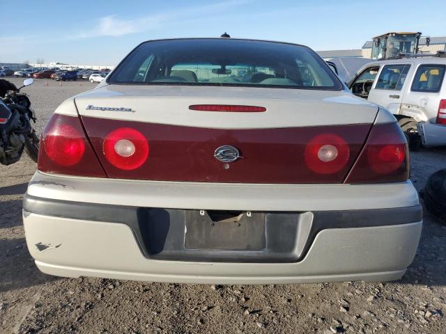 2G1WF52E539425411 - 2003 CHEVROLET IMPALA WHITE photo 6