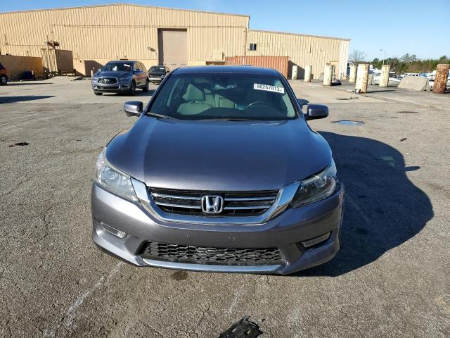 1HGCR3F85DA027018 - 2013 HONDA ACCORD EXL GRAY photo 5