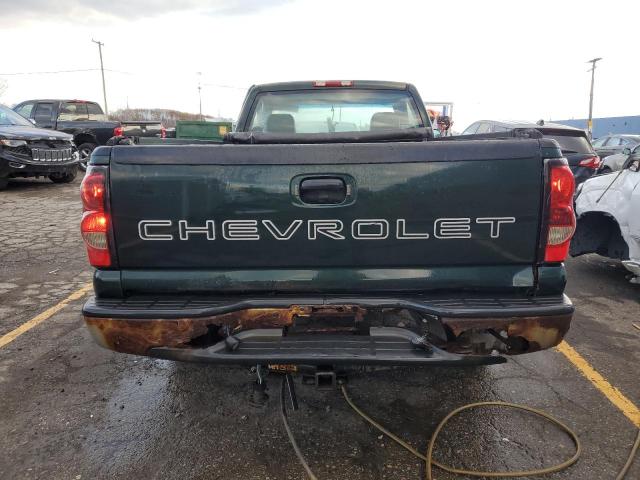 1GCEC14X17Z154443 - 2007 CHEVROLET SILVERADO C1500 CLASSIC Yaşıl foto 6